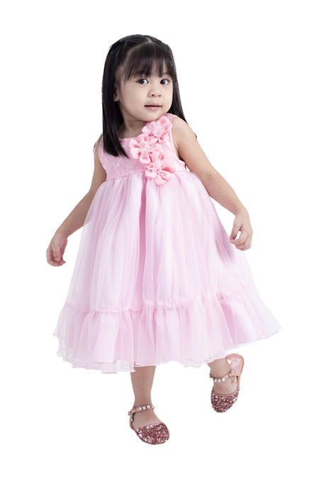 Pink/Navy Bubble Top and Lace Skirt Set>>>>>Before: Php 1,899.75